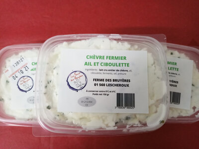 Chèvre ail ciboulette
