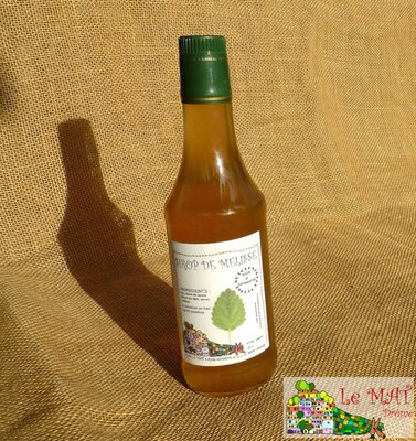 Sirop de mélisse