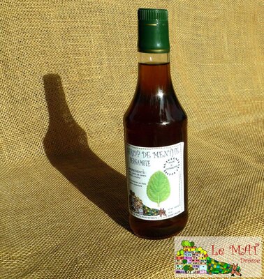 Sirop de menthe (dluo 02/21)