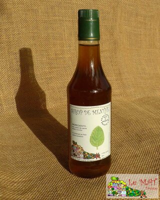 Sirop de menthe-bergamote