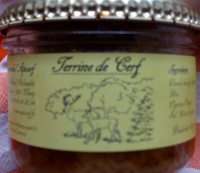 Terrine de cerf  nature