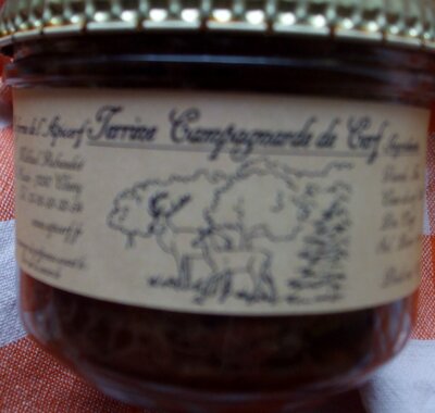 Terrine de cerf campagnarde