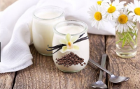 Chèvre-yaourt vanille pépites de c