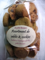 Mélange de sablés et cookies- les p'tits bressans