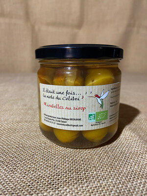 Mirabelles au sirop