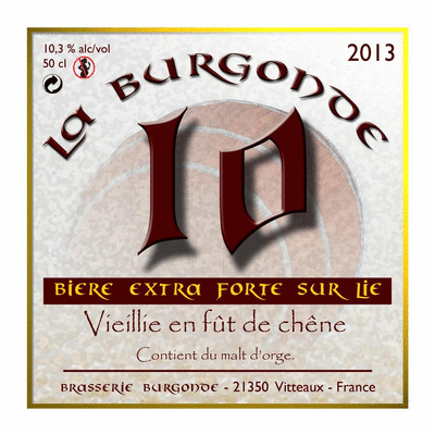 Burgonde 10 fût de chêne