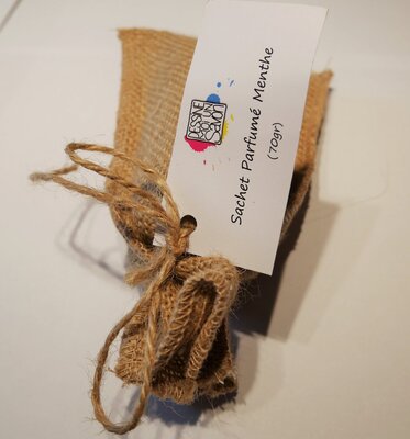 Sachet parfumé à le menthe fraîche
