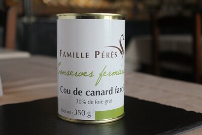 Cou de canard farci 350g