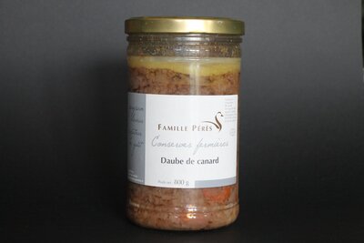 Daube de canard aux manchons 750g