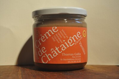Crème de châtaignes vanillée