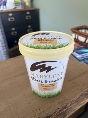 Sorbet abricot romarin 500ml