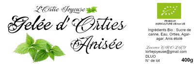 Gelée d'ortie anisée