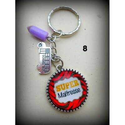 Porte clé maîtresse 8