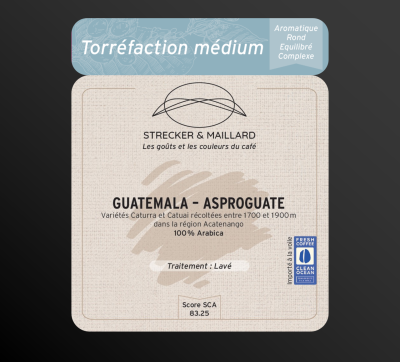 Café en grain - guatemala - torref medium