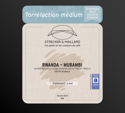 Café moulu - rwanda - torref medium