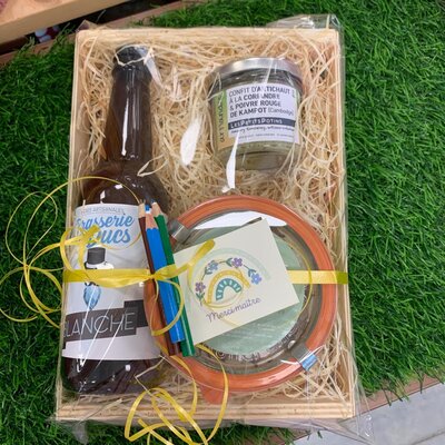 Coffret apero 'merci maître'
