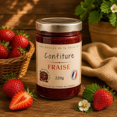 Confiture de fraises