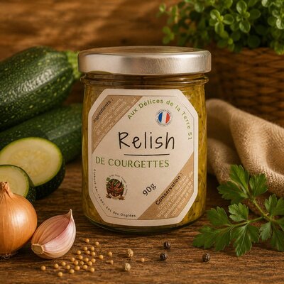 Relish de courgettes