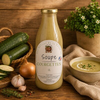 Soupe de courgettes