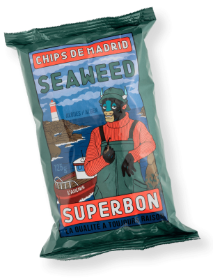 Chips superbon aux algues