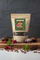 Infusion cacao, hibiscus, menthe des alpes