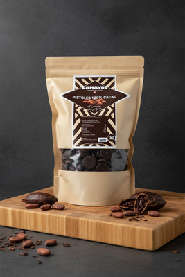Pistoles noir 100% de cacao