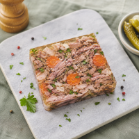 Effiloché de boeuf en gelée