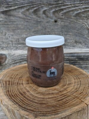 Crème chocolat au lait de brebis
