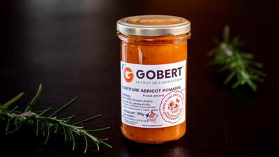 Confiture abricot romarin