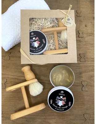 Coffret de rasage à l'ancienne