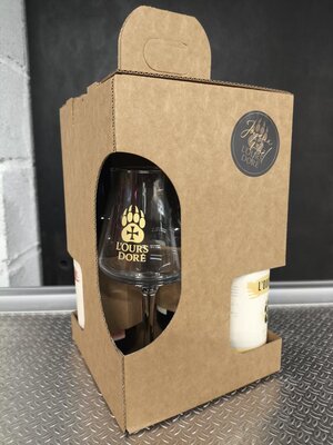 Coffret l’ours doré – 3 bières + 1