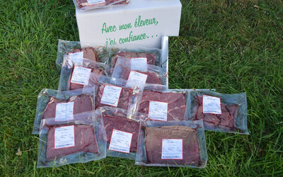 Viande bovine caissette 6.5 kg 1ere catégorie