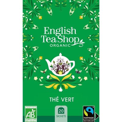 Thé vert bio 20 sachets