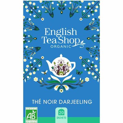 Thé noir darjeeling bio 20 sachets