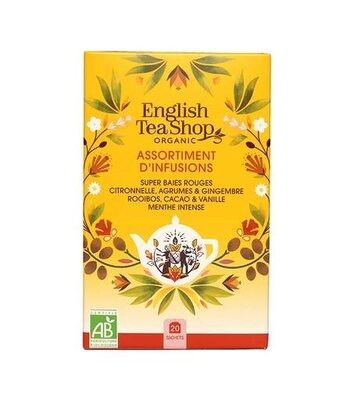 Assortiment d’infusions bio 20 sachets