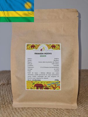 Café pour filtre , rwanda, p. de l'ouest