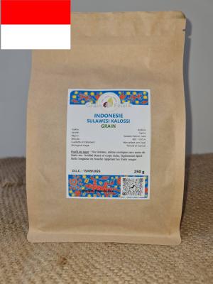 Café filtre, indonesie sulawesi kalossi