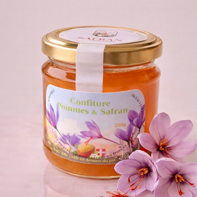 Confiture pommes & safran