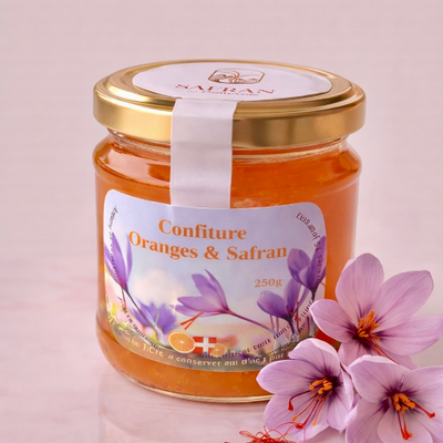 Confiture d'oranges au safran