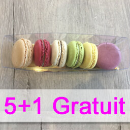 Macarons 5+1 gratuit