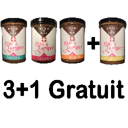 Pâte à tartiner lot dégustation