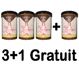 Pâte à tartiner éclats de caramel 3+1 gratuite