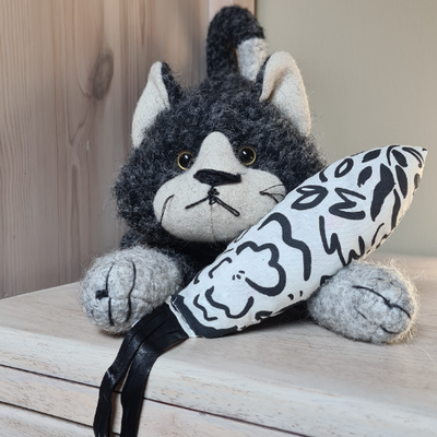 Jouet pour chat sardine