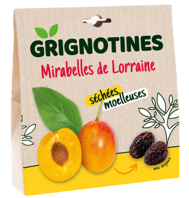 Grignotines- mirabelles séchées