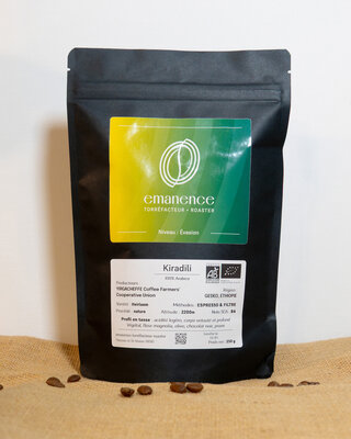 Café kiradili bio 500g moulu