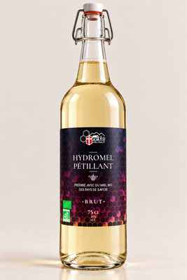 Hydromel brut pétillant bio 75 cl 11%