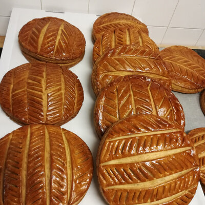 Galettes des rois aux pommes 6 parts 24cm