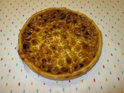 Tarte aux mirabelles 4/5 pers