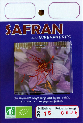 Safran biologique - sachet 25 mg ( 5 doses )