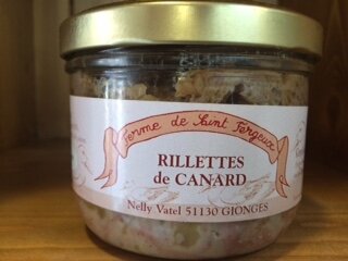 Rillettes de canard nature